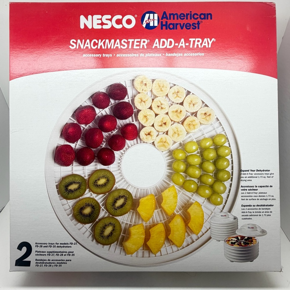 Snackmaster Add-A-Tray - White